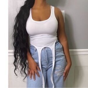 White Women's Tank Top